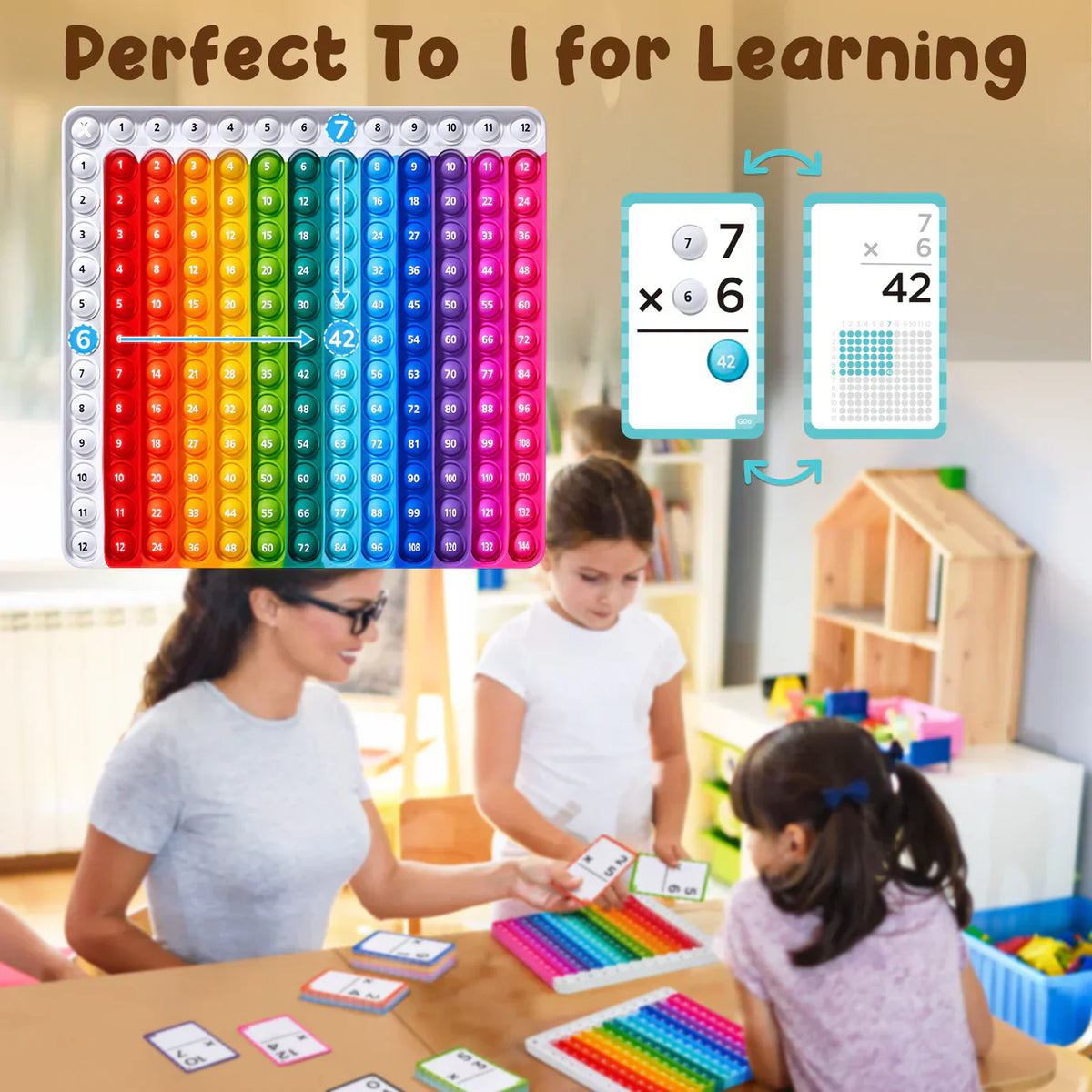Math Flash Cards and Pop Fidget Chart – ailsion