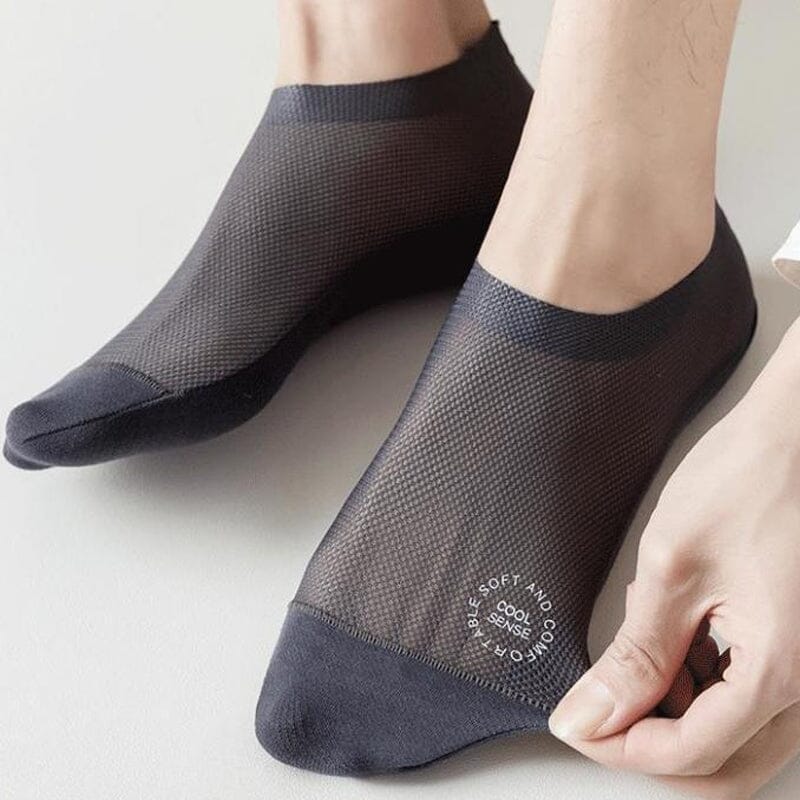 Calcetines Invisibles Ultra Finos De Algodón – Antideslizantes Y Transpirables Para Hombre Y Mujer
