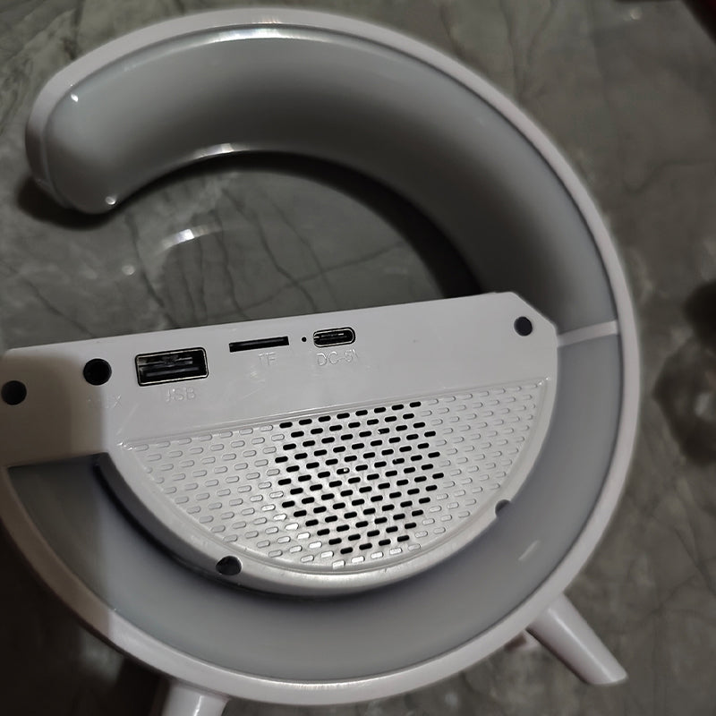G Shaped Led Wireless Charging Speaker Ailsion