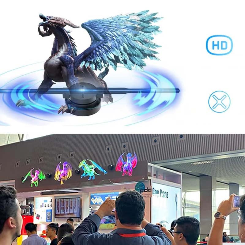 Saker 3D Hologram LED Fan Projector – ailsion