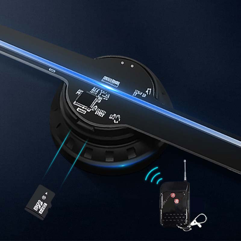 Saker 3D Hologram LED Fan Projector – ailsion