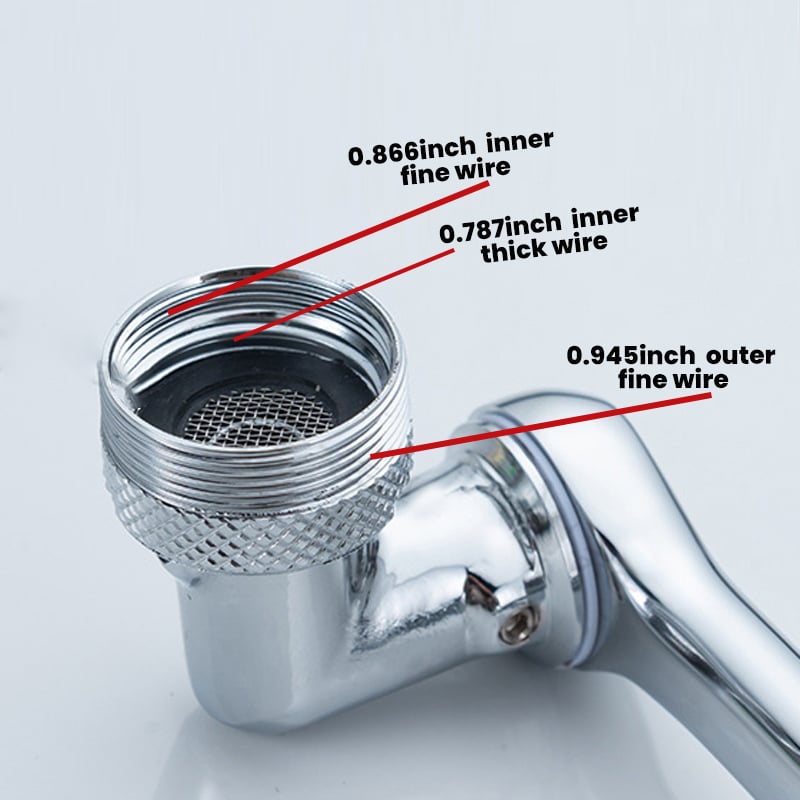 1080° Large-Angle Rotating Splash Filter Faucet – ailsion