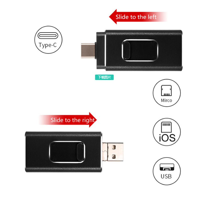 4 In 1 High Speed USB Flash Drive For Multi Devices – ailsion