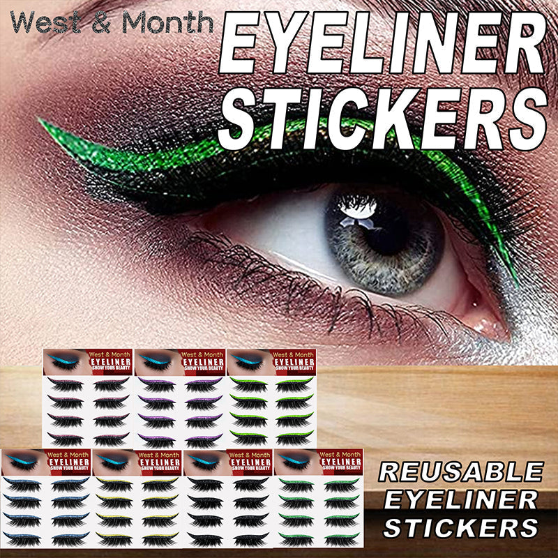 Reusable Eyeliner And Eyelash Stickers ailsion